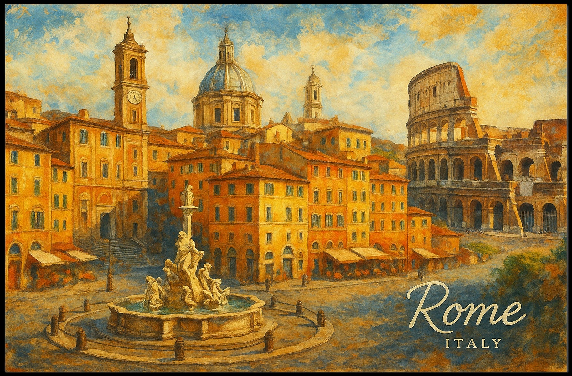 Rome, Italy Poster