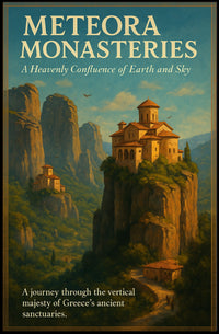 Meteora Monasteries Poster