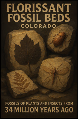 Florissant Fossil Beds Colorado Poster