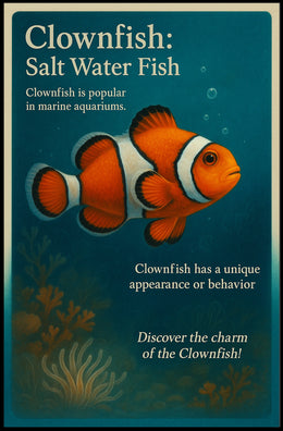 Discover The Charm Of The Clownfish Poster
