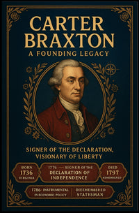 Carter Braxton A Founding Legacy Poster