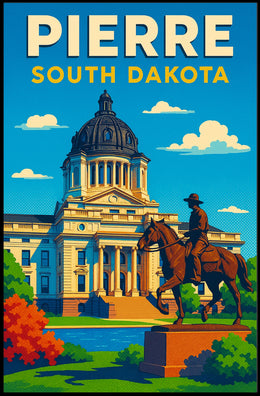 Pierre, South Dakota Poster