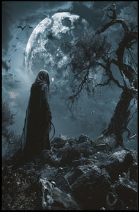 Moonlit Reaper Poster PosterGoat