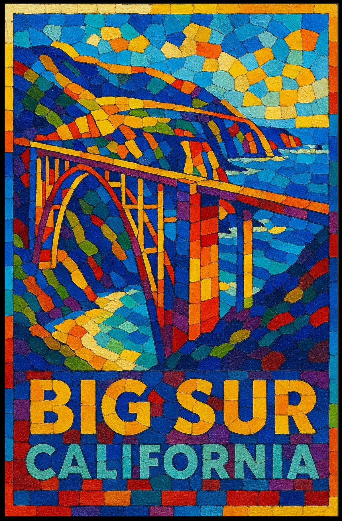Big Sur, California Poster