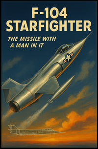 F-104 Starfighter Poster