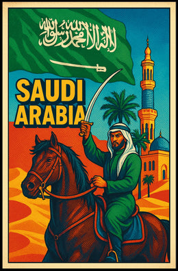 Saudi Arabia Heritage Poster