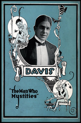 Vintage Magic Performer Art Nouveau Design Poster