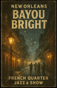 New Orleans Bayou Bright Poster