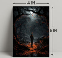 Mystical Forest Wanderer Poster