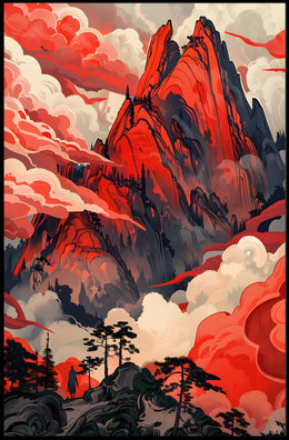 Majestic Peaks Poster