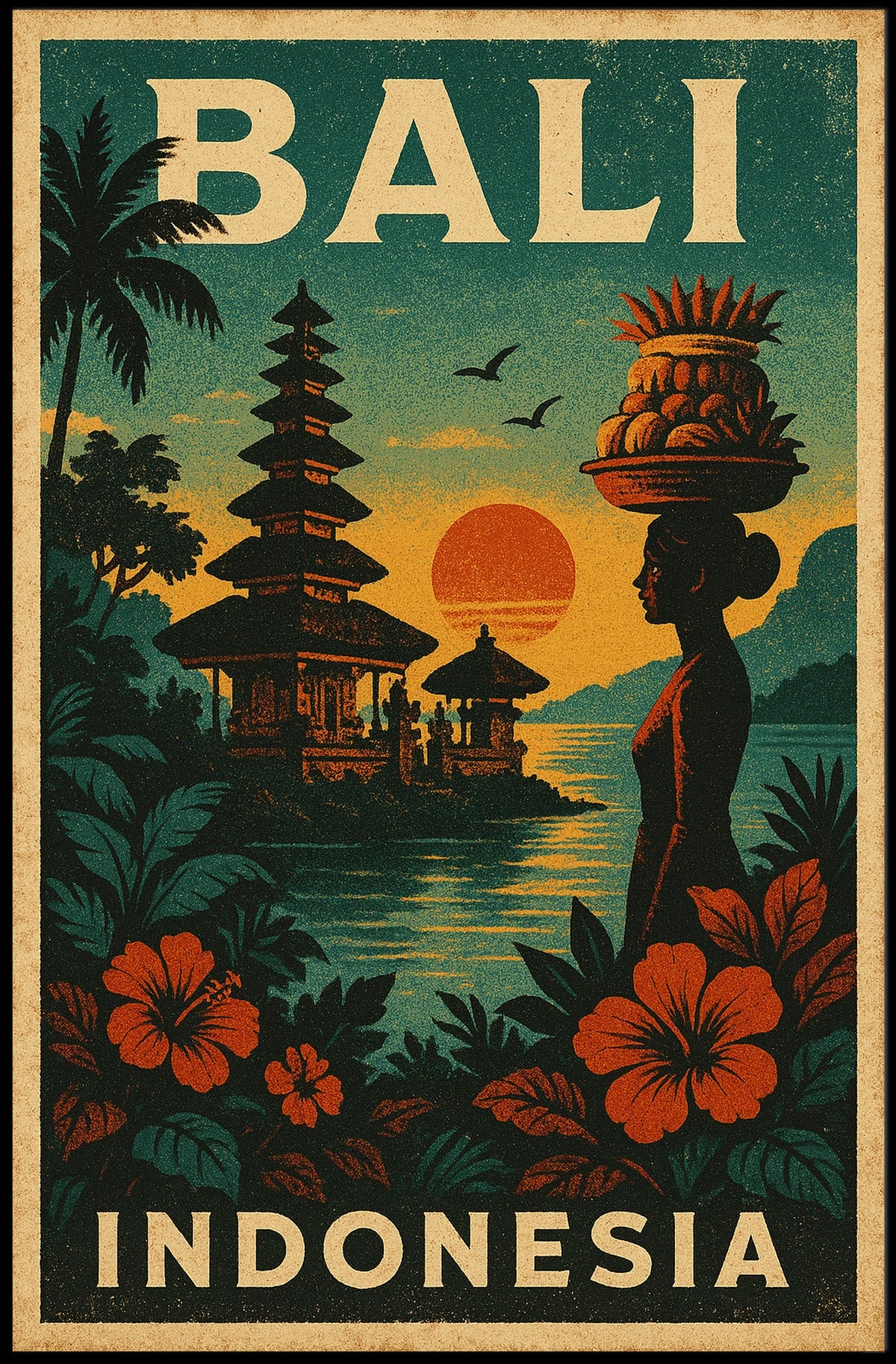 Bali A Tropical Paradise Poster