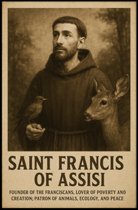 Saint Francis Of Assisi Poster