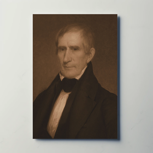William Harrison 9th President Sepia Photo