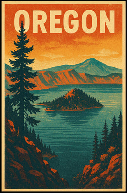 Oregon Scenic Poster