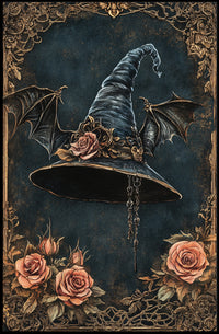 Enchanted WitchS Hat Poster