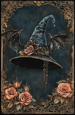 Enchanted WitchS Hat Poster