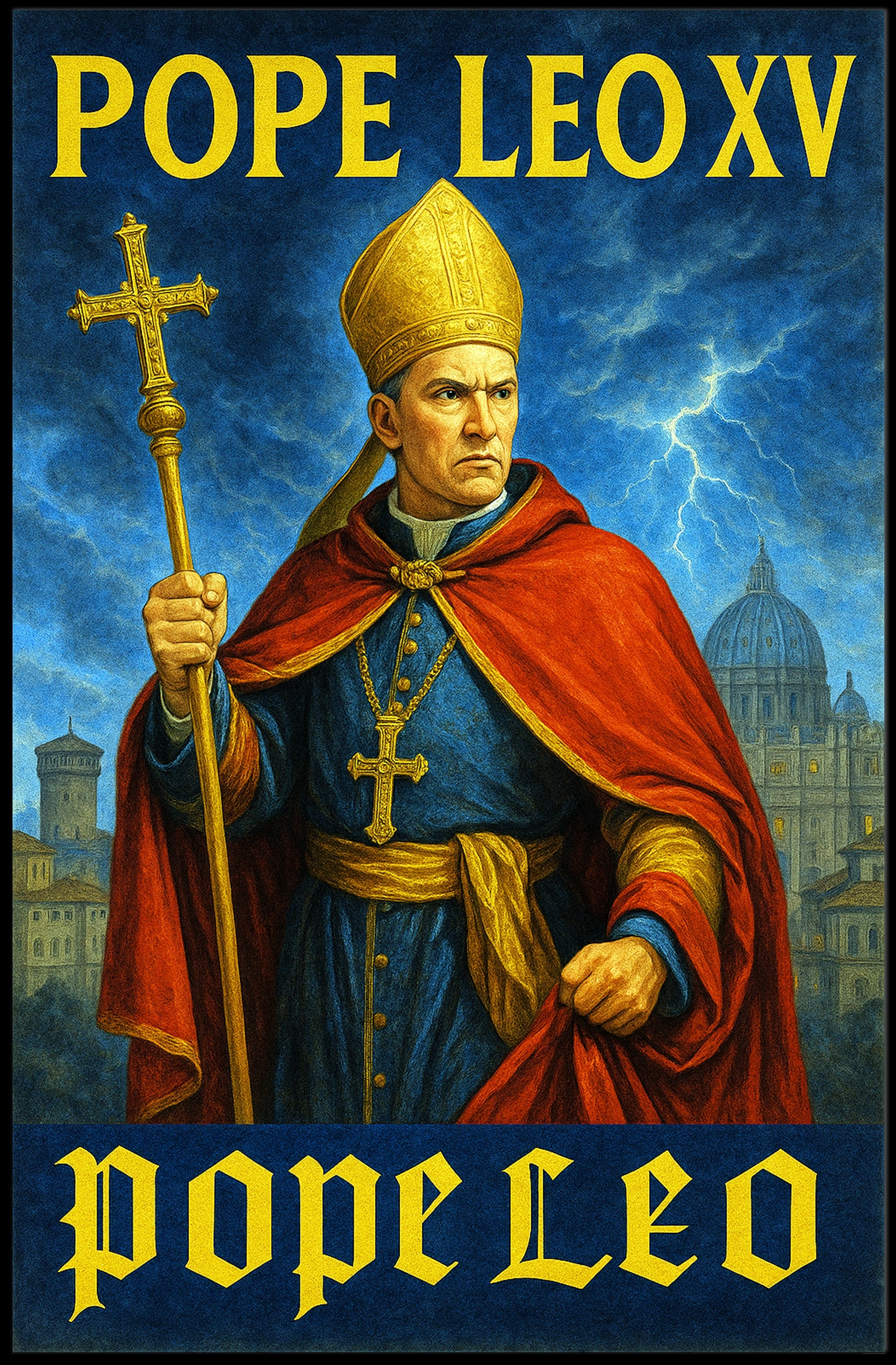 Pope Leo XV Poster PosterGoat