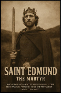 Saint Edmund The Martyr Poster