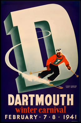 Dartmouth Winter Carnival 1941 Poster
