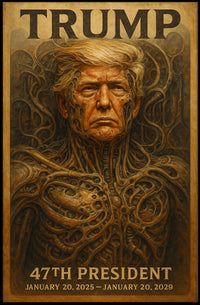 Donald Trump The Cybernetic Patriot Poster