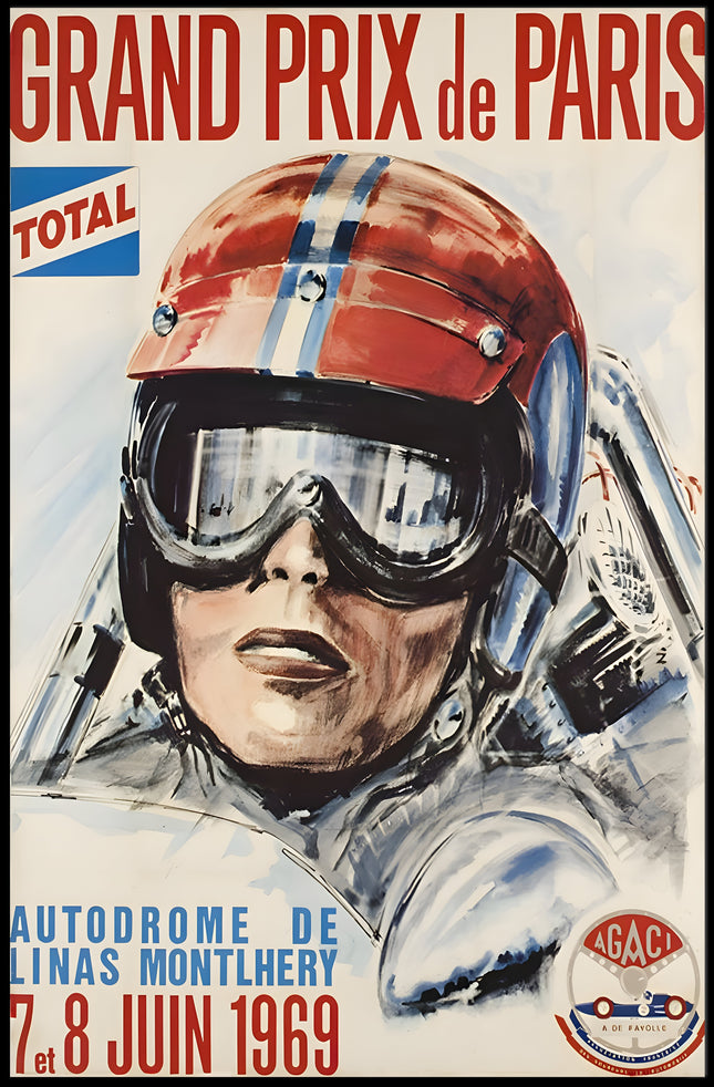 Grand Prix de Paris 1969 Poster