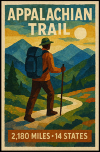 Appalachian Trail Adventure Poster