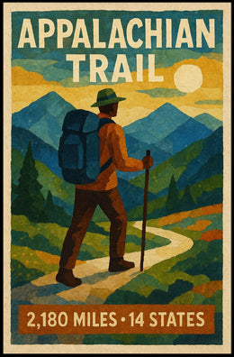 Appalachian Trail Adventure Poster