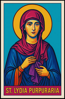 St. Lydia Purpuraria Poster