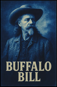 Buffalo Bill Historic Western Figure Cultural or Heritage Poster