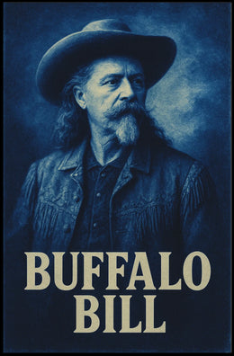 Buffalo Bill Historic Western Figure Cultural or Heritage Poster