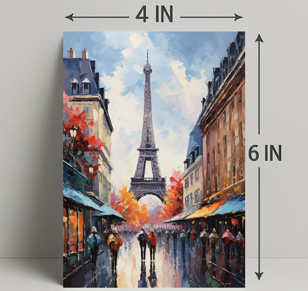 Autumn In Paris Poster