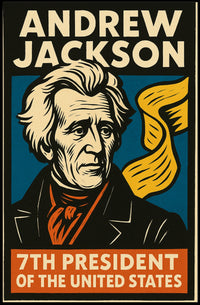 Andrew Jackson 7th President Poster