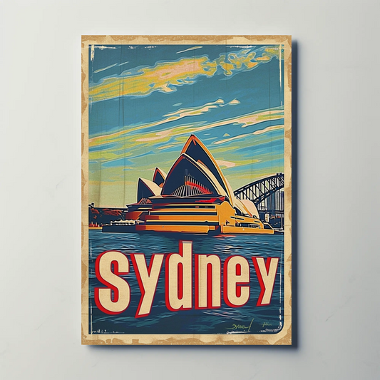 Sydney Vintage Poster