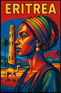Eritrea A Vibrant Tribute Poster