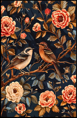 Enchanted Garden Wall Art Vintage Print