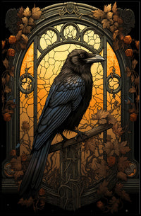 The Enigmatic Raven Poster