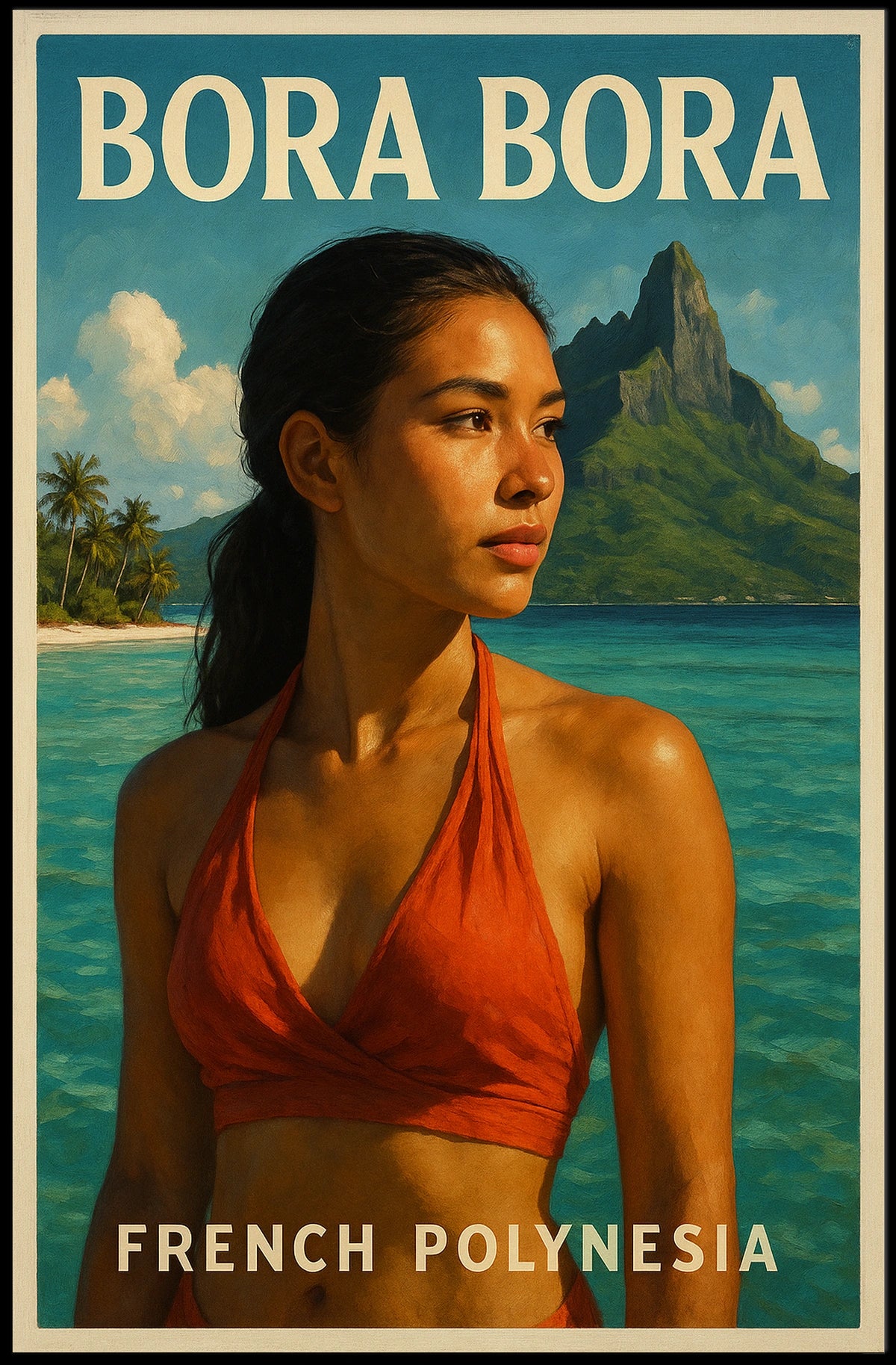 Bora Bora Paradise Poster