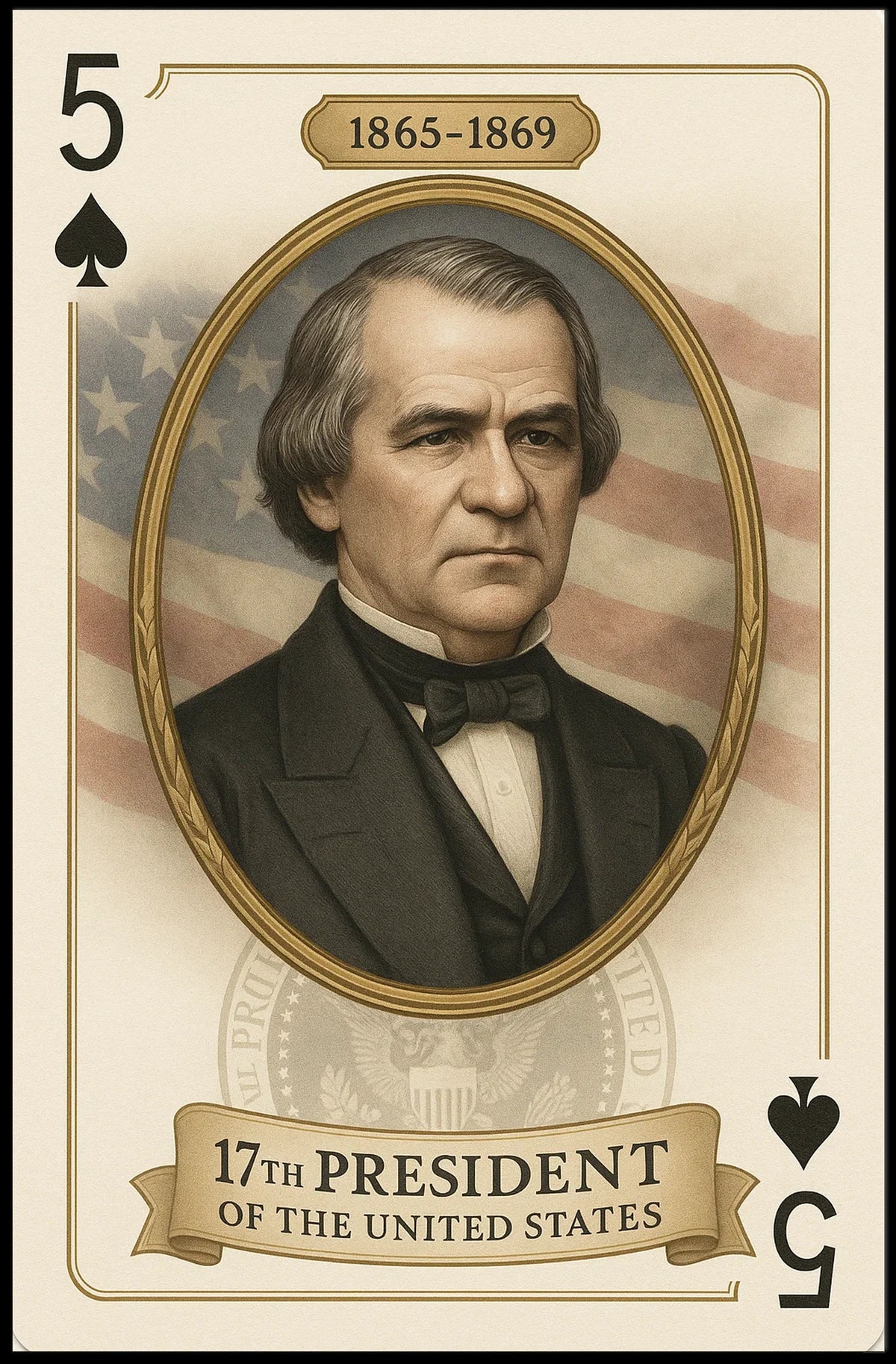 Andrew Johnson President Poster