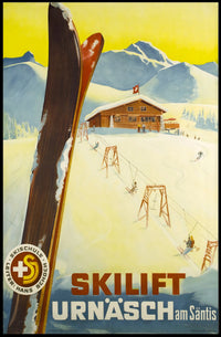 Skilift Urnäsch Am Säntis Poster