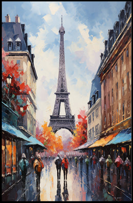 Autumn In Paris Poster