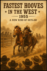 Fastest Hooves in the West Poster