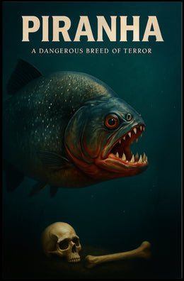 Piranha A Dangerous Breed of Terror Poster