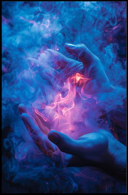 Mystical Flames Poster PosterGoat