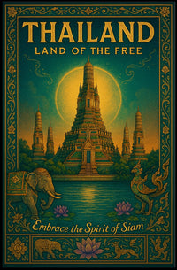 Thailand Land Of The Free Poster