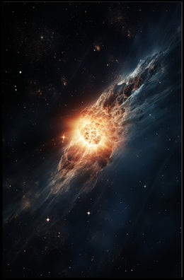 Cosmic Collision Poster