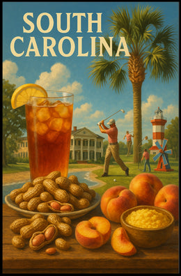 South Carolina Charm Poster