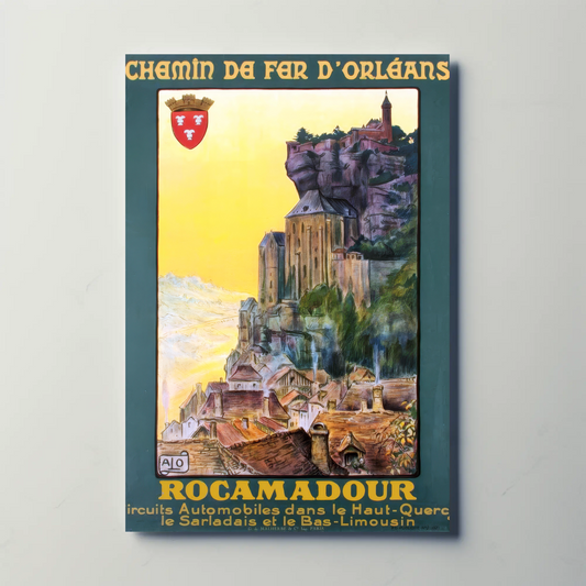 Rocamadour Travel Poster
