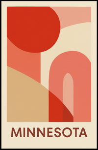 Minnesota Art Poster