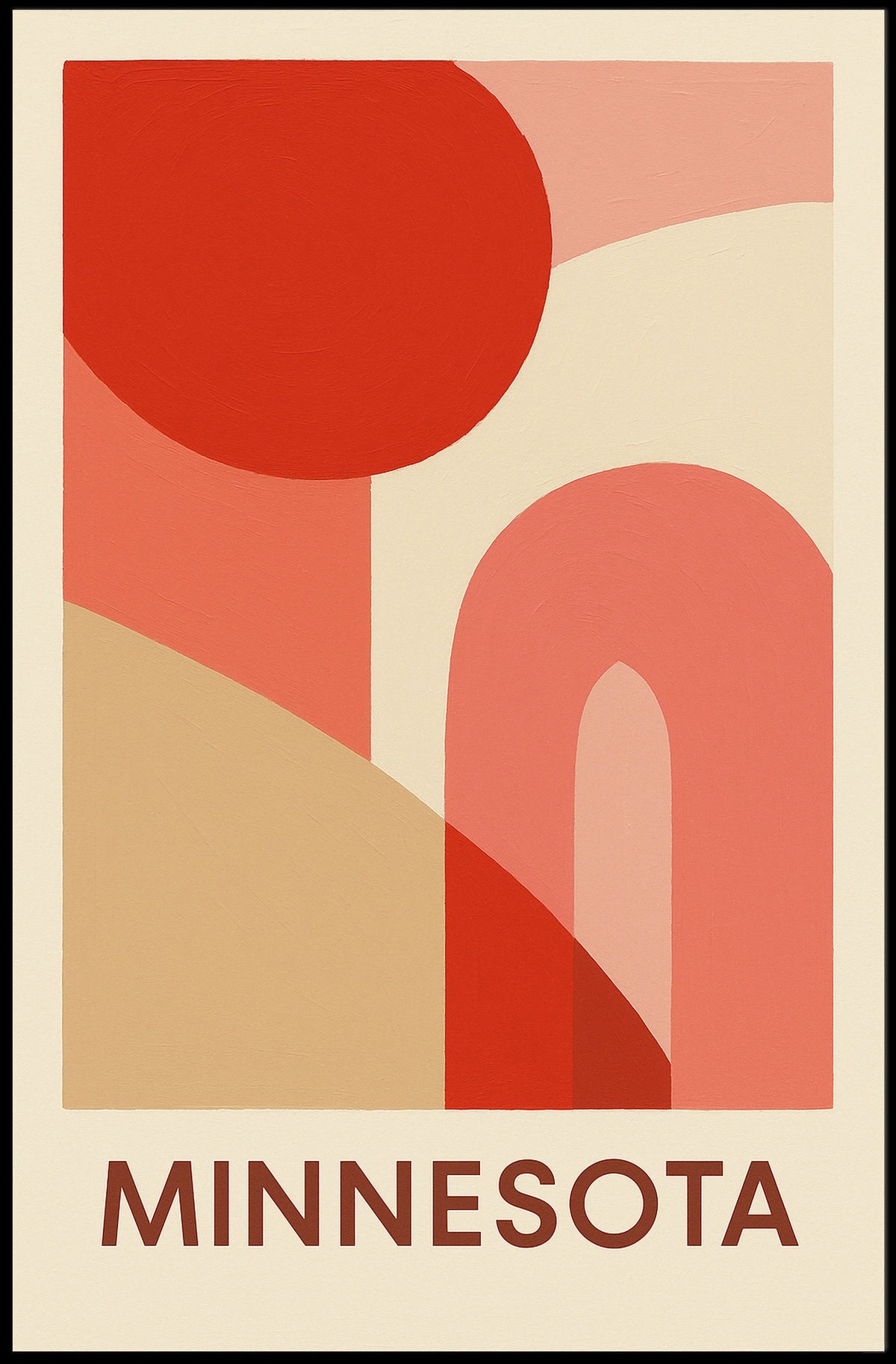 Minnesota Art Poster