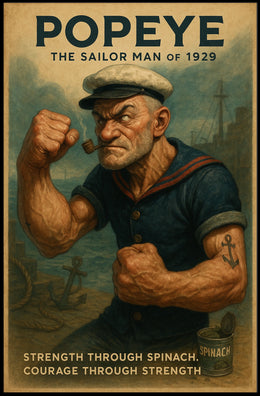 Popeye 1929 Art Poster POP-188